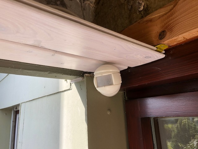 18.4. Die Holzdecke ist fertig