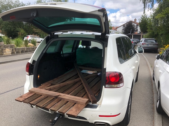 14.7. Eine neue Tür fürs Gartenhaus