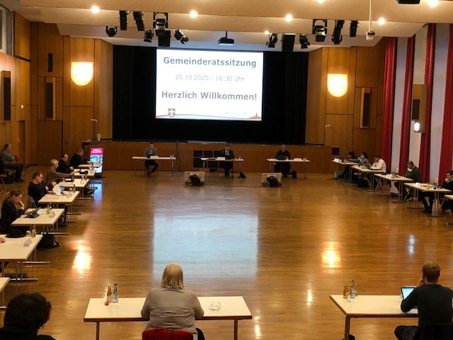 20.10. Gemeinderatssitzung