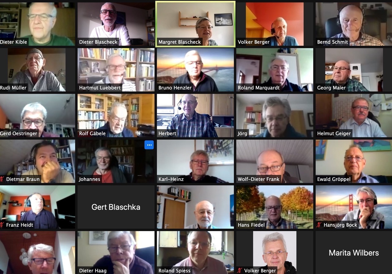 9.11. Online Stammtisch der PC Teams