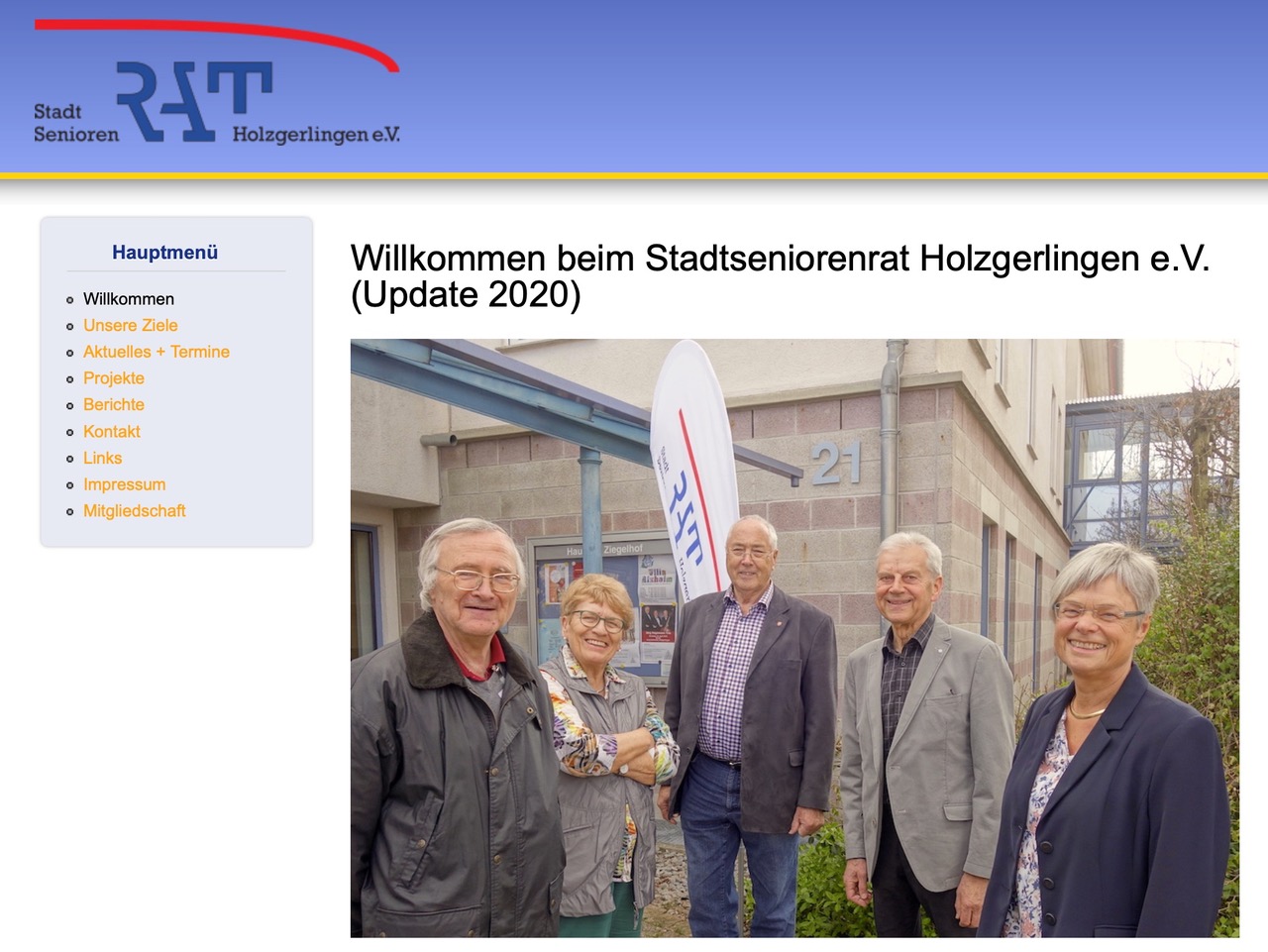 2.12. Update der SSR Homepage