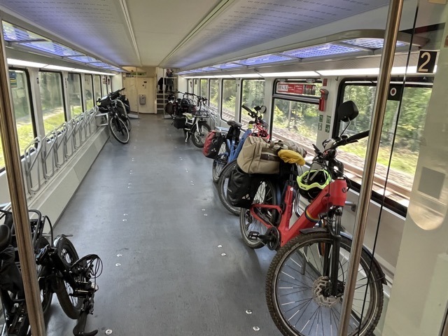 08.05. Elberadtour (Tag  7) zum Startpunkt Kugelbake Cuxhaven (RT21)