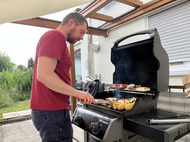 28.06. Grillen bei Tine und Patrick
