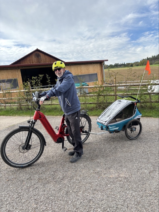 06.10. Test Tour mit Fahrradanhänger (RT81)