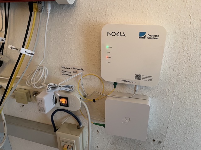 09.01. Deutsche Glasfaser Installation