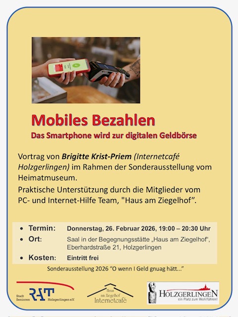 26.02. Vortrag „mobiles Bezahlen“